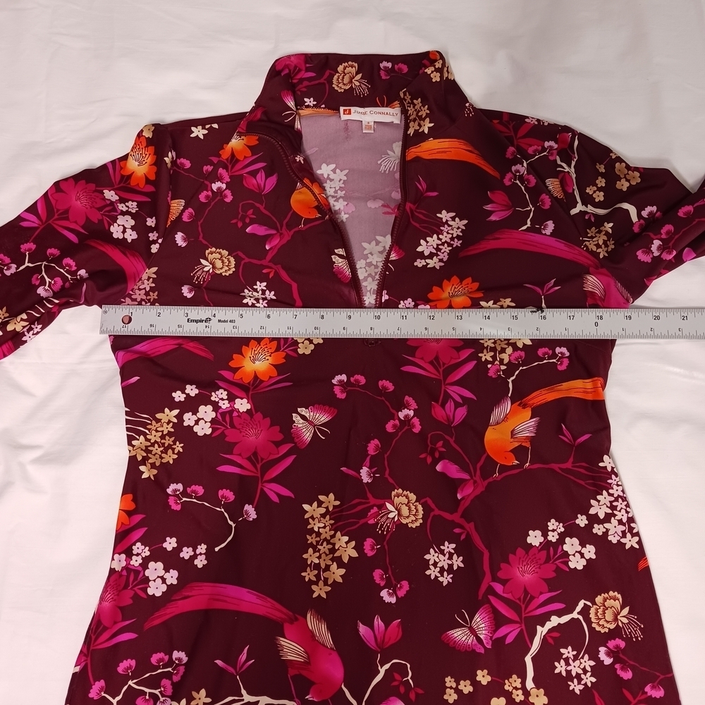 Jude Connally Megan Long Dress - Floral Menagerie Print - Size Small - Picture 10 of 13